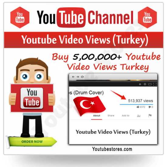 Turkey Youtube Video Views