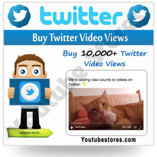 Buy Twitter Video Views