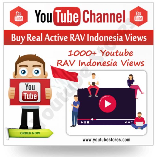 Buy Youtube Unique RAV Indonesia Views