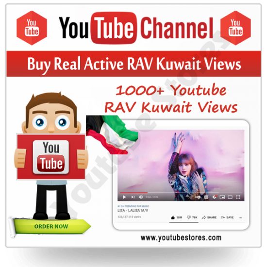 Buy Youtube Unique RAV Kuwait Views